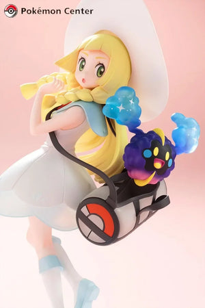 In Stock Kotobukiya Pokémon Moon Lillie Original Anime Figure Model Doll Action Figures Collection Cute Toys for boys Gifts PVC