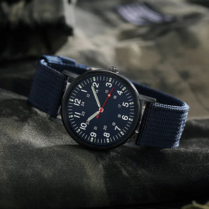 Fashion Men Watches Luminous Nylon Band Military Watch Men Army Wrist Quartz Sports Shock Wristwatches Couple Waterproof Reloj