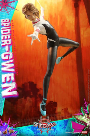 Hottoys 1/6 Mms576 Spider-Man: Into The Spider-Verse Spider-Gwen Ht Original Genuine Model Marvel Comics Anime Figure Action Toy