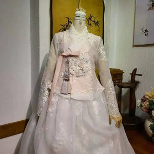 Hanbok Korean Folk Costume Bride Wedding Wedding Ceremony Toast Hanbok Wedding Dress Ladies Clothes