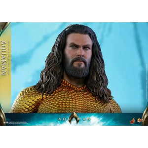 Original Hottoys Mms518 1/6 Scale Collectible Figure Aquaman  Arthur Curry 12 Inch Men Soldier Action Figure Model Toys Gifts