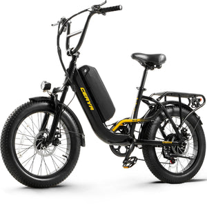 CEAYA 20IN Electric Bike Men Women Fat Tyre E bike Electric Bicycle 48V15AH Battery 25km/h E Bike With Shimano 7 Speed Dual Disc