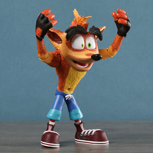 NECA Crash Bandicoot Action Figure Collectible Model Toy Gift Doll Figurine