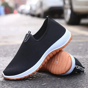 2022 Leisure Sports Cloth Shoes Men's Mesh Breathable Soft Sole Running Shoes