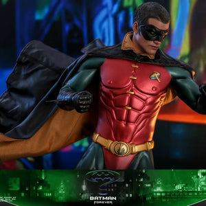 Anime Action Figures In Stock Hottoys 1/6th Mms594 Batman Forever Robin Ht Original Collectible Model Toys As Gifts