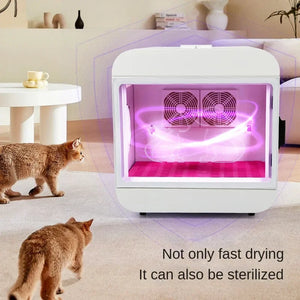 Silent Household Small Water Blower Blower Box Pet Drying Box Pet Bathing and Drying Box Cat Dryer Pet Shop Hair Dryer Box