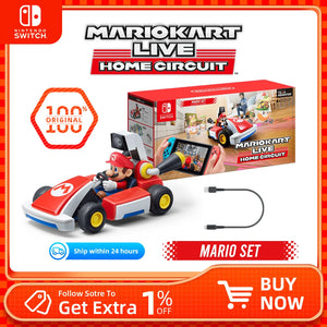 Nintendo Switch  - Mario Kart Live: Home Circuit - Mario Set / Luigi Set - with Digital Download