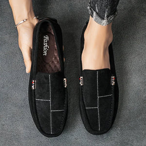 Casual Men Shoes 2023 Slip on Formal Loafers Moccasins Black Male Driving Flat Breathable Tenis Masculino Zapatillas Hombre Male