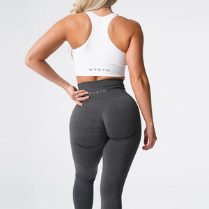 Speckled Seamless Spandex Leggings Women