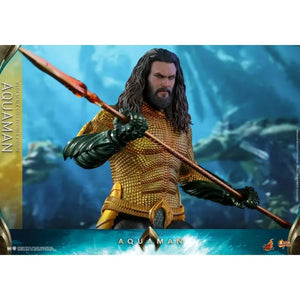 Original Hottoys Mms518 1/6 Scale Collectible Figure Aquaman  Arthur Curry 12 Inch Men Soldier Action Figure Model Toys Gifts