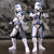 Star Wars 501st Legion Airborne Trooper Company Sniper 6" Action Figure Custom Doll Model Clone Toys