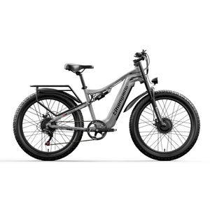 Shengmilo S600 Adult 2000W Electric Bicycle with Two Motors, 48V17.5AH840WH Battery,26 Inch Wide Tyre  Men's E-Mountain ebike