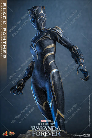 HOTTOYS HT MMS675 1/6 Woman Soldier Black Panther Shuri Marvel Super Hero Full Set 12inch Action Figure Collectible Toys Gifts