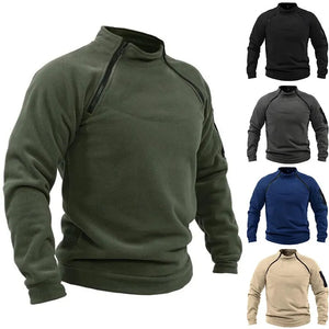 Mens Tactical Outdoor Polar Fleece Jacket