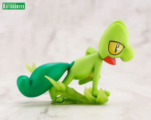 In Stock Kotobukiya Pokémon Brendan Treecko Original Anime Figure Model Doll Action Figures Collection Cute Toys for boys Gifts