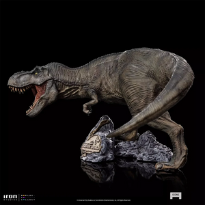 33TOYS Iron Studios UNIVJP74722-IC Jurassic Dinosaur tyrannosaurus rex Limited edition 5.1 inch Statue Scene Decoration Gift