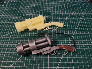 1/12 Soldier Mezco Hellboy Miniature Resin Weapon Scene Props For 6In Four Horsemen Action Figure Model Body