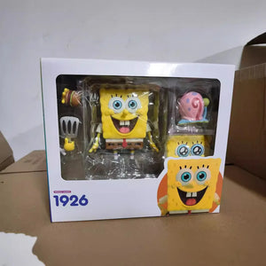 14cm SpongeBob SquarePants 1926# 1926 Clay Man Movable Action Figure Anime Figure Collection Figures Model Toys Doll Gift