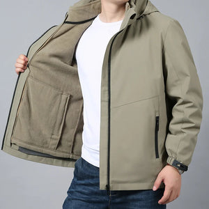 Parkas Man Windbreaker Motorcycle Jacket Outerwear Men's Jackets Luxury Clothing Anorak Clothes Spring Overcoat Tactical Coat